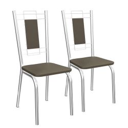 Kit 2 Cadeiras Florença 2C005 - Kappesberg