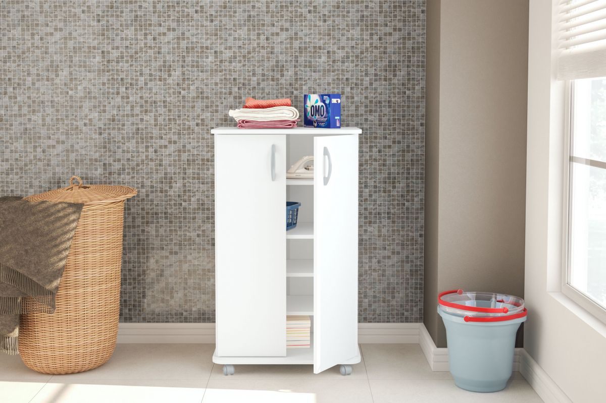 Loja C Moveis e Decoração Armário multiuso Limeira 2 portas e 4